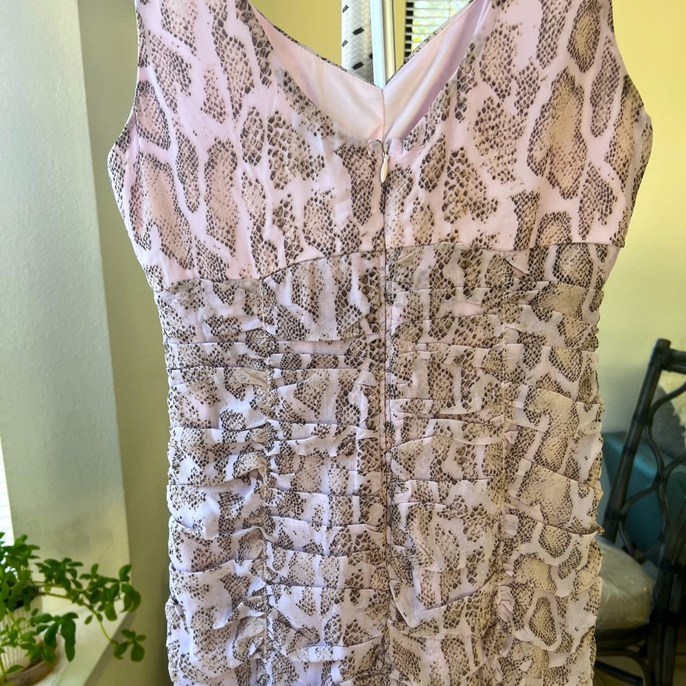 NWT She + Sky Pink Snakeskin Dress - Picture 8 of 8